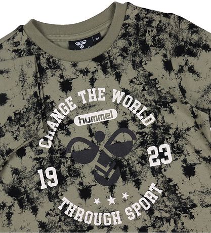 Hummel T-shirt - hmlJOHAN - Vetiver