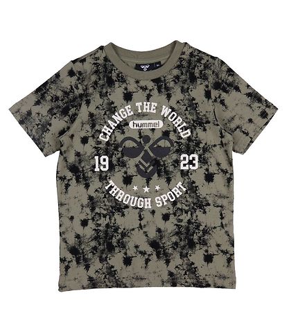 Hummel T-shirt - hmlJOHAN - Vetiver
