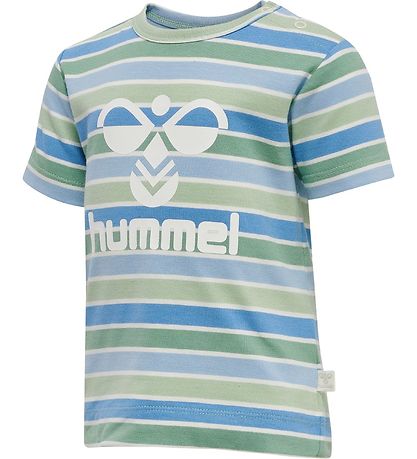 Hummel T-shirt - hmlPELLE - Grayed Jade Hummel T-shirt - hmlPELLE - Grayed Jade