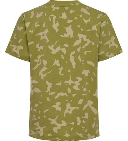 Hummel T-shirt - hmlRush - Green Olive