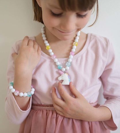 Great Pretenders Armbånd/Halskæde - White Unicorn