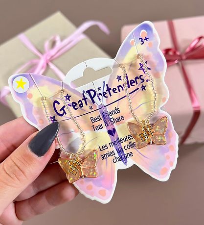 Great Pretenders BFF Halskæde - 2-pak - Sommerfugl Great Pretenders BFF Halskæde - 2-pak - Sommerfugl