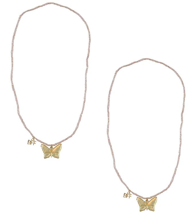 Great Pretenders BFF Halskæde - 2-pak - Sommerfugl