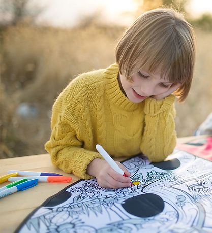 Great Pretenders Udklædning - Colour-A-Cape - Mariehøne Great Pretenders Udklædning - Colour-A-Cape - Mariehøne