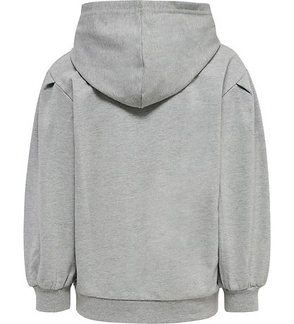 Hummel Hættetrøje - HmlPrima Bee - Gråmeleret Hummel Hættetrøje - HmlPrima Bee - Gråmeleret