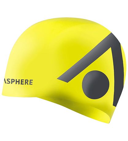 Aqua Sphere Badehætte - Tri Cap - Bright Yellow Grey Aqua Sphere Badehætte - Tri Cap - Bright Yellow Grey