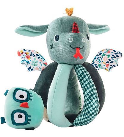 Lilliputiens Aktivitetslegetøj - Joe - Rangle m. Håndtag - Grøn Lilliputiens Aktivitetslegetøj - Joe - Rangle m. Håndtag - Grøn