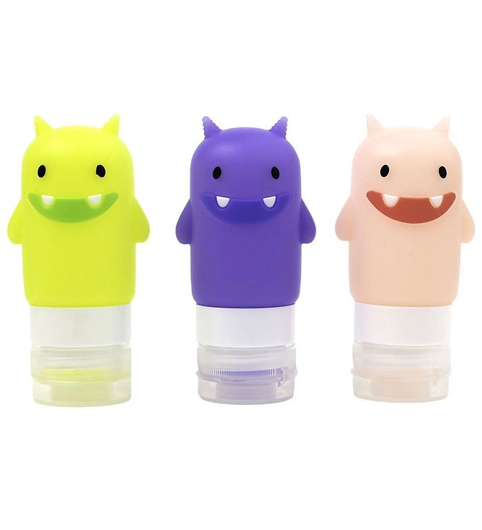Yumbox Tilbehør - Squeezy Monsters Dressingflasker - 3 Stk.
