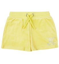 Juicy Couture Shorts - Velour - Yellow Pear Juicy Couture Shorts - Velour - Yellow Pear