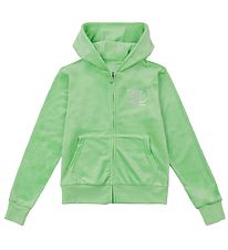 Juicy Couture Cardigan - Velour - Green Ash Juicy Couture Cardigan - Velour - Green Ash