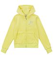 Juicy Couture Cardigan - Velour - Yellow Pear Juicy Couture Cardigan - Velour - Yellow Pear