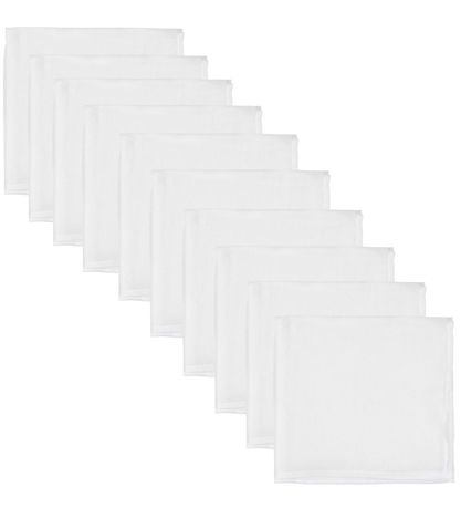 Mininor Stofble - 10-Pak - 70x70 - Hvid Mininor Stofble - 10-Pak - 70x70 - Hvid