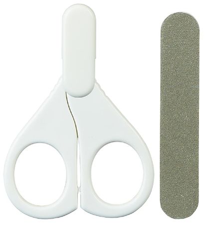 Mininor Nail Scissor w. accessories - White