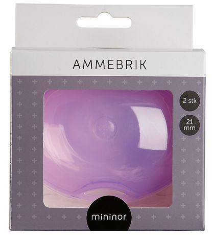 Mininor Ammebrik - 21 mm - 2-pak - Silikone Mininor Ammebrik - 21 mm - 2-pak - Silikone