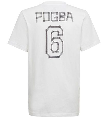 adidas Performance T-shirt - Pogba Football Graphic - Hvid adidas Performance T-shirt - Pogba Football Graphic - Hvid