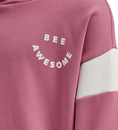 Hummel Hættetrøje - HmlOptimism - Heather Rose