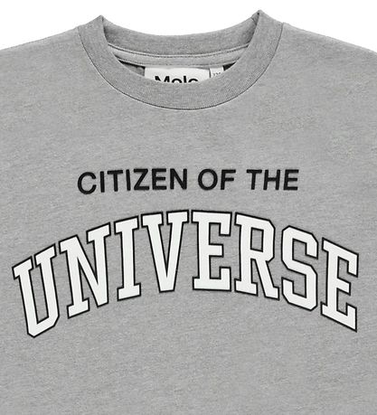 Molo T-shirt - Riley - Gråmeleret Molo T-shirt - Riley - Gråmeleret