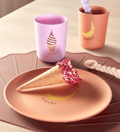 OYOY Dækkeserviet - Scallop - Nutmeg OYOY Dækkeserviet - Scallop - Nutmeg