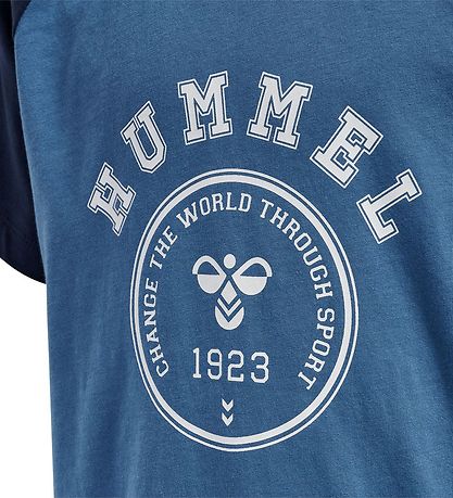 Hummel T-Shirt - HmlPhysics - Blue Horizon