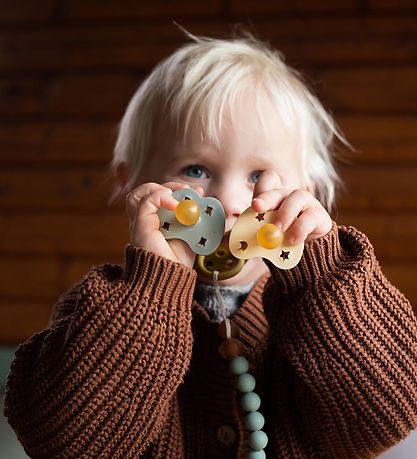 Hevea Sutter - 3-36 mdr - 2-pak - Naturgummi - Tan Beige/Moss Gr