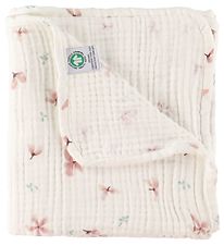 Cam Cam Deken - 100x100 cm- Windbloem Creme Cam Cam Deken - 100x100 cm- Windbloem Creme
