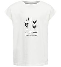 Hummel T-shirt - hmlPrima Bee - Marshmallow Hummel T-shirt - hmlPrima Bee - Marshmallow