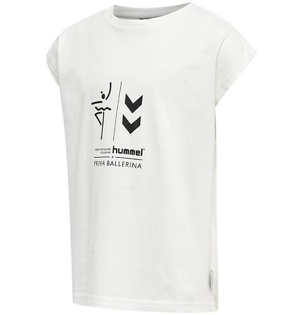 Hummel T-shirt - hmlPrima Bee - Marshmallow