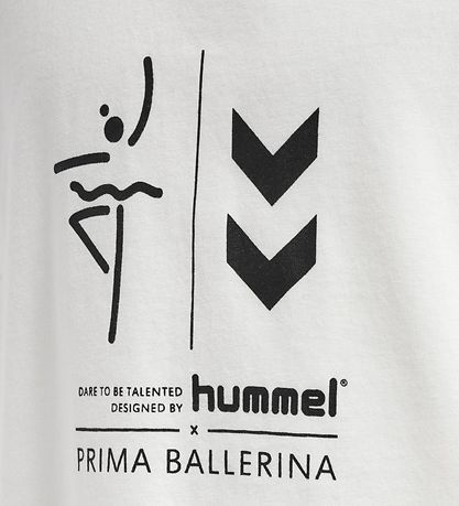 Hummel T-shirt - hmlPrima Bee - Marshmallow Hummel T-shirt - hmlPrima Bee - Marshmallow