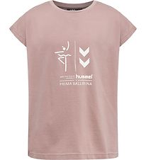 Hummel T-shirt - hmlPrima Bee - Woodrose