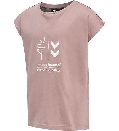 Hummel T-shirt - hmlPrima Bee - Woodrose