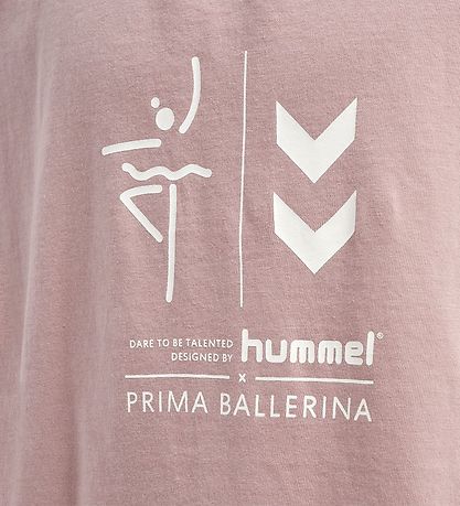 Hummel T-shirt - hmlPrima Bee - Woodrose