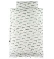 Literie Nørgaard Madsens - Bébé - Blanc av. Crocodile