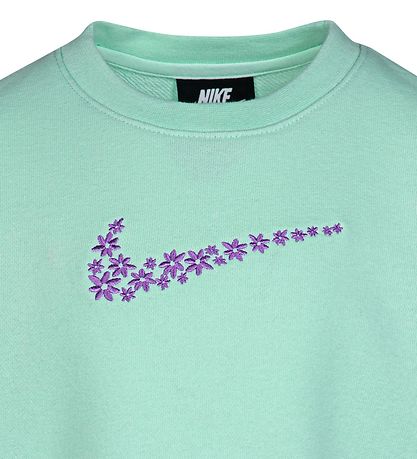 Nike Sweatshirt - Daisy - Mint Foam Nike Sweatshirt - Daisy - Mint Foam