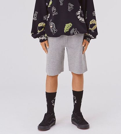 Molo Shorts - Axon - Grey Melange Molo Shorts - Axon - Grey Melange