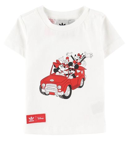 adidas Originals Sæt - T-Shirt/Shorts - White adidas Originals Sæt - T-Shirt/Shorts - White