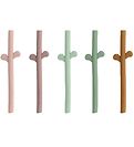 Done By Deer Straws - 5-Pack - Peekaboo - Powder Mix