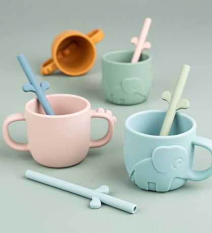 Done by Deer Sugerør - 5-pak - Peekaboo - Powder Mix Done by Deer Sugerør - 5-pak - Peekaboo - Powder Mix