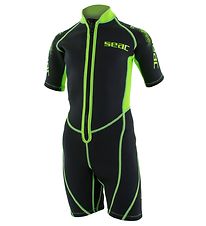 Seac Våddragt - Look Shorty Kid 2,5 mm - Sort/Lime Seac Våddragt - Look Shorty Kid 2,5 mm - Sort/Lime