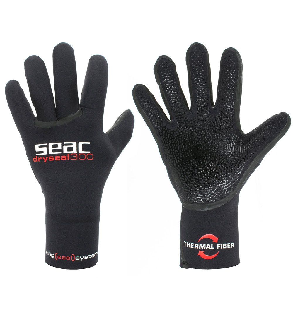 Gants Seac - Dryseal 300 3 mm - Noir - Seac - L - Large - Gants 45 €