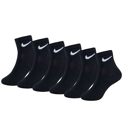 Nike Strømper - Ankle - 6-Pak - Sort