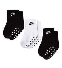 Nike Sokker - Core Futura Gripper - 3-pack - Svart/Hvit Nike Sokker - Core Futura Gripper - 3-pack - Svart/Hvit