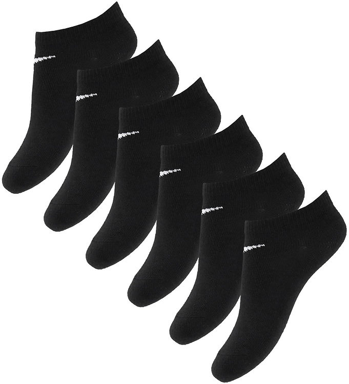 Nike Strømper - Basic Low - 6-Pak - Sort