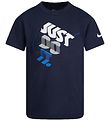 Nike T-shirt - Block - Midnight Navy Nike T-shirt - Block - Midnight Navy