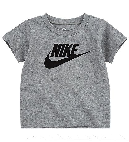 Nike T-shirt - Futura - Dark Grey Heather Nike T-shirt - Futura - Dark Grey Heather