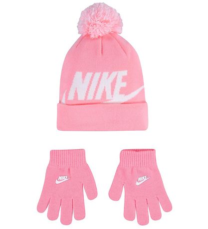 Nike Hue/Handsker - Strik - Swoosh - Pink Nike Hue/Handsker - Strik - Swoosh - Pink