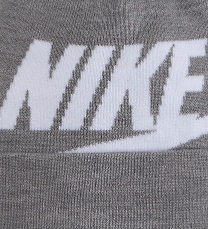 Nike Hue/Handsker - Strik - Swoosh - Grey Heather Nike Hue/Handsker - Strik - Swoosh - Grey Heather