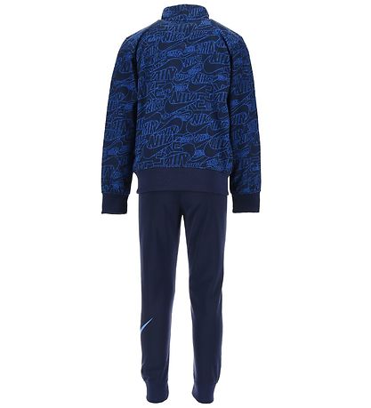 Nike Træningssæt - Cardigan/Bukser - Read - Midnight Navy Nike Træningssæt - Cardigan/Bukser - Read - Midnight Navy