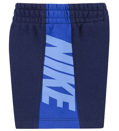Nike Shortssæt - T-shirt/Shorts - Amplify - Midnight Navy