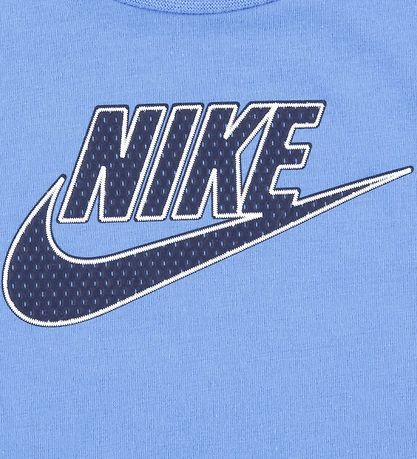 Nike Shortssæt - T-shirt/Shorts - Amplify - Midnight Navy