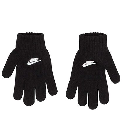 Nike Hue/Handsker - Strik - Swoosh - Sort Nike Hue/Handsker - Strik - Swoosh - Sort